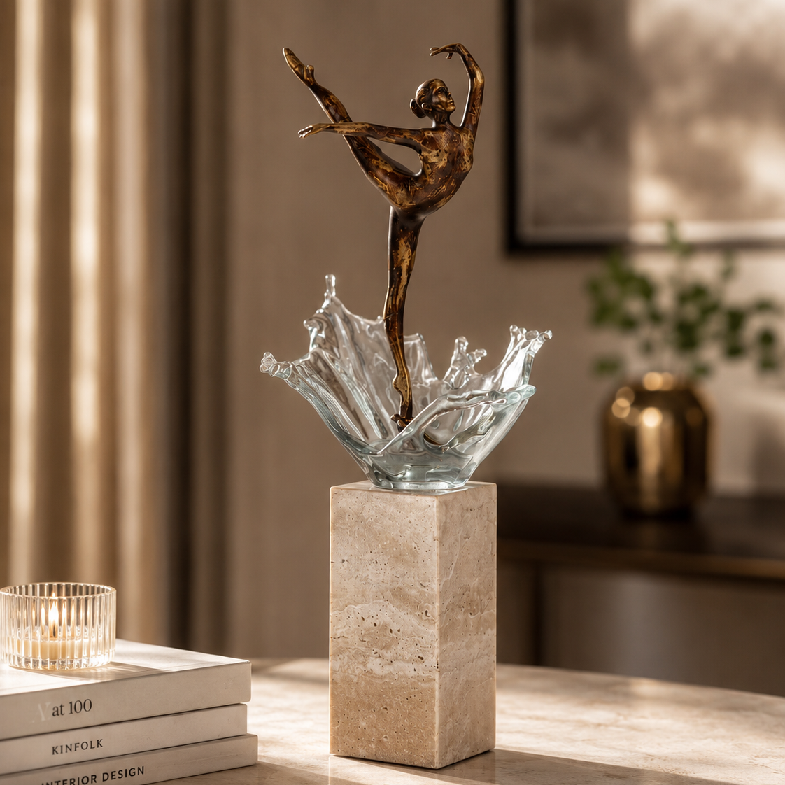 THE CRYSTAL BALLET 1 ~ MARBLE SCULPTURE