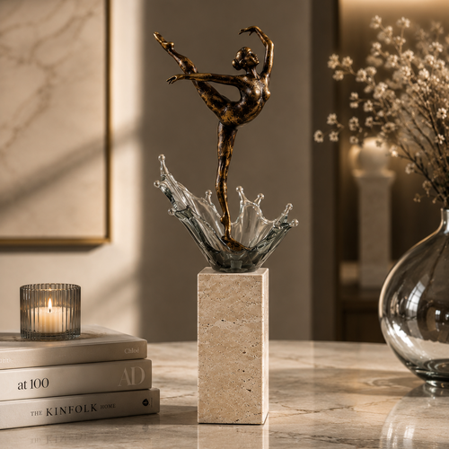 THE CRYSTAL BALLET 1 ~ MARBLE SCULPTURE