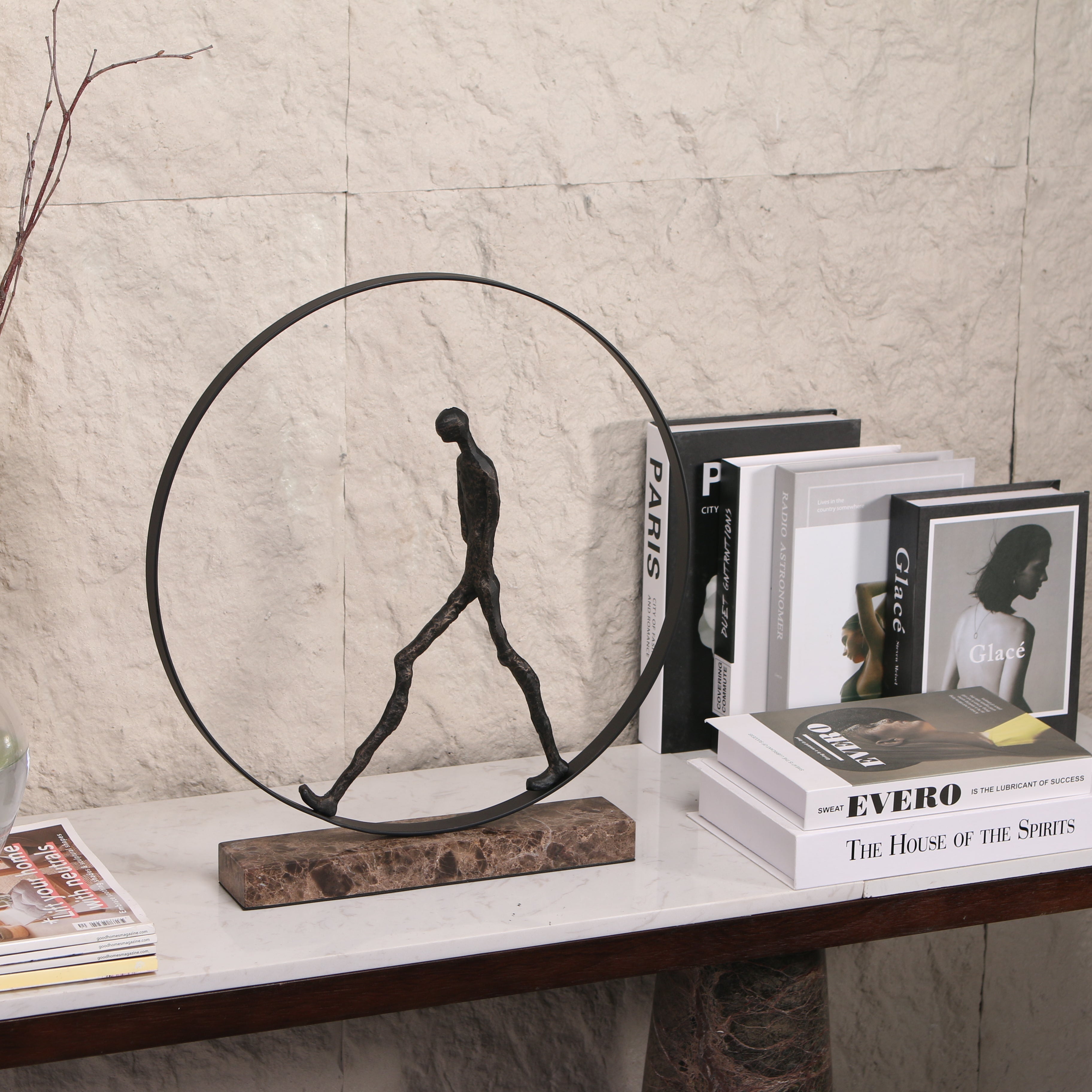 Eterno Walk ~ Marble Sculpture