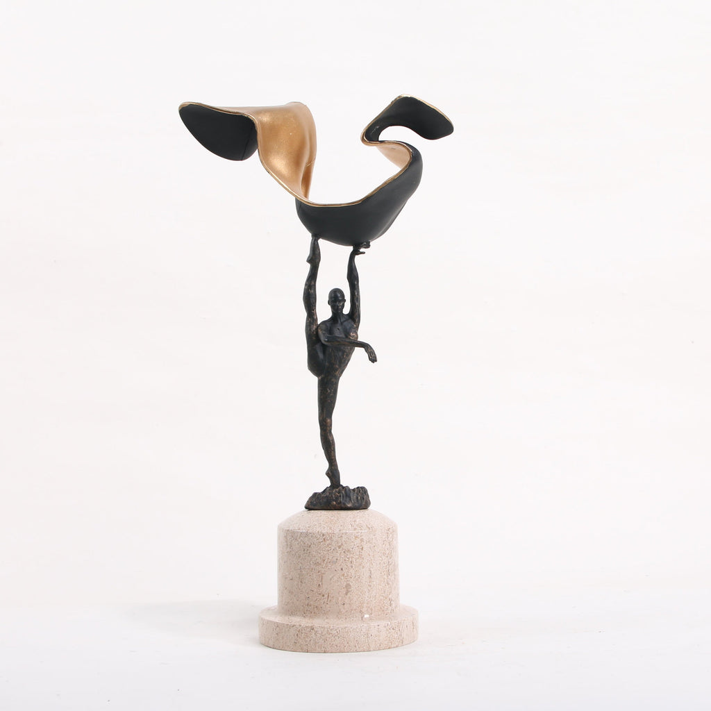 The Elevated Dancer ~ Marble Sculpture
