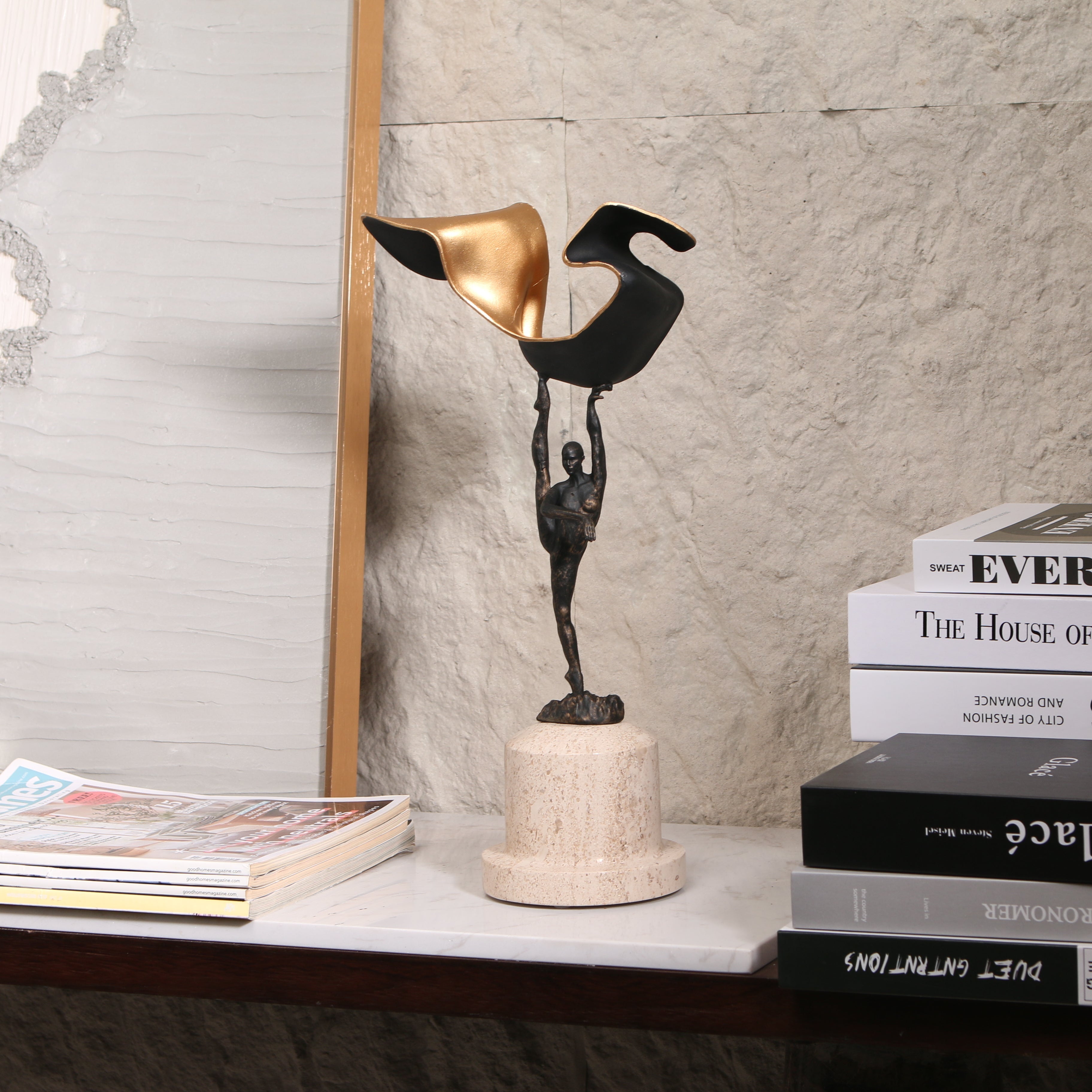 The Elevated Dancer ~ Marble Sculpture