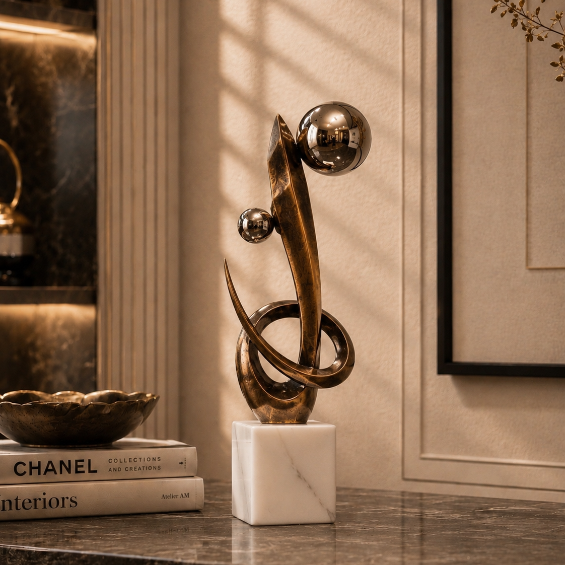 ORBITA ~ MARBLE SCULPTURE
