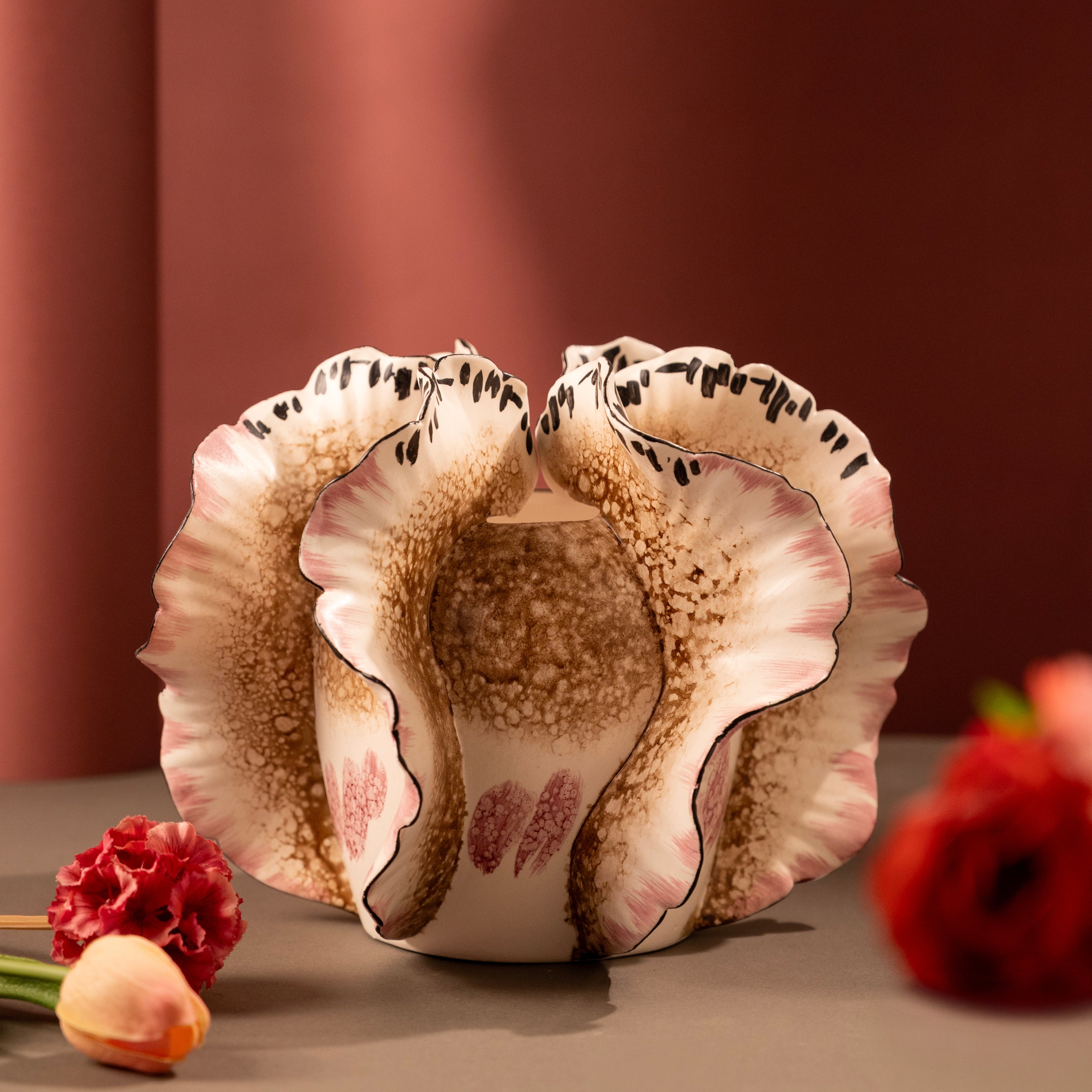 Petalisque Statement Vase