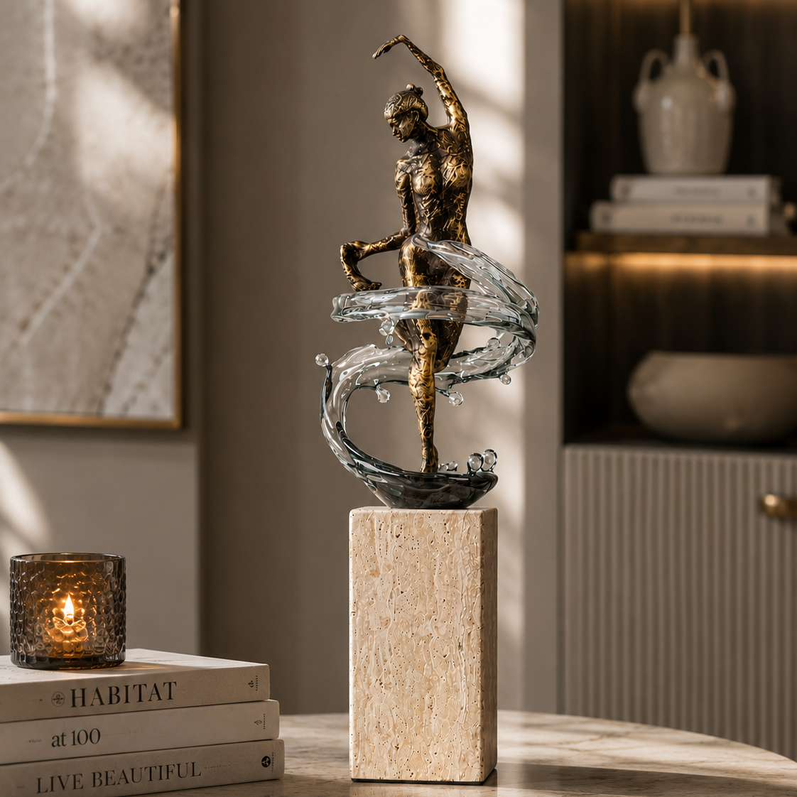 THE CRYSTAL BALLET 2 ~ MARBLE SCULPTURE