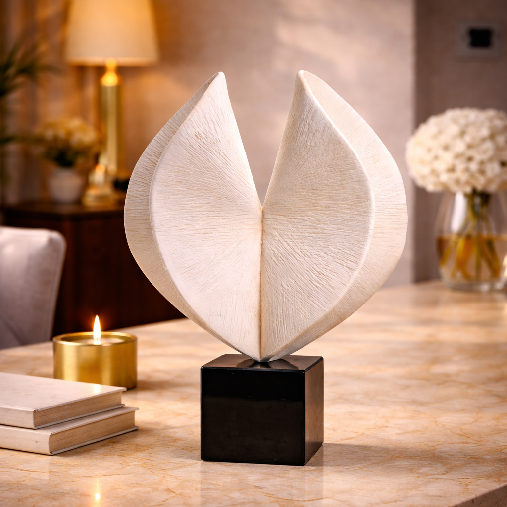 IVORY CREST SCULPTURE