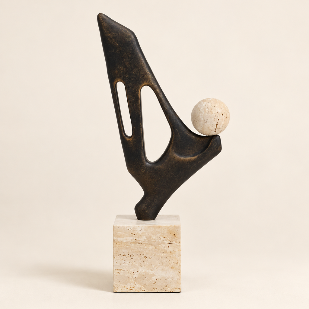 ORB ABSTRACT ~ MARBLE SCULPTURE