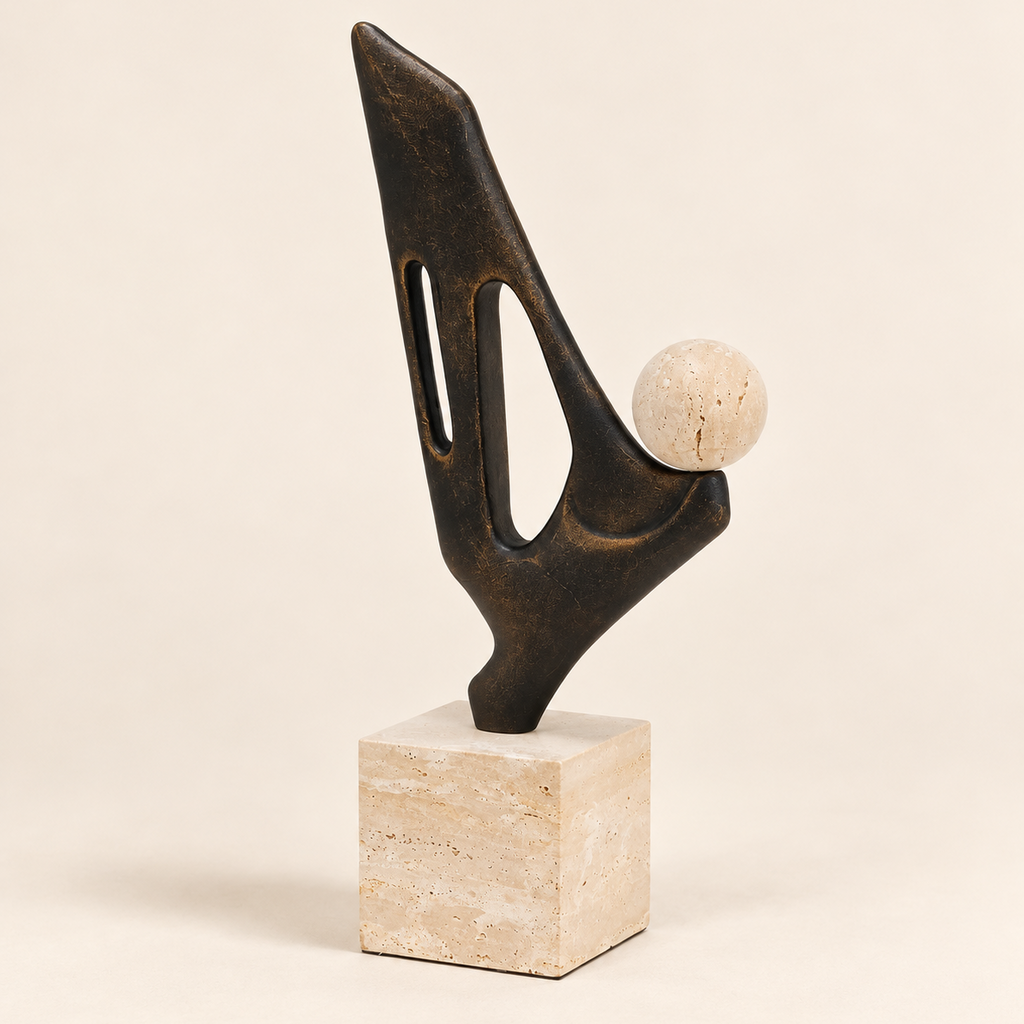 ORB ABSTRACT ~ MARBLE SCULPTURE