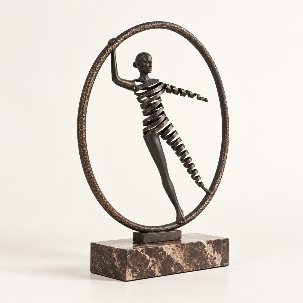 MUSE IN MOTION ~ MARBLE SCULPTURE