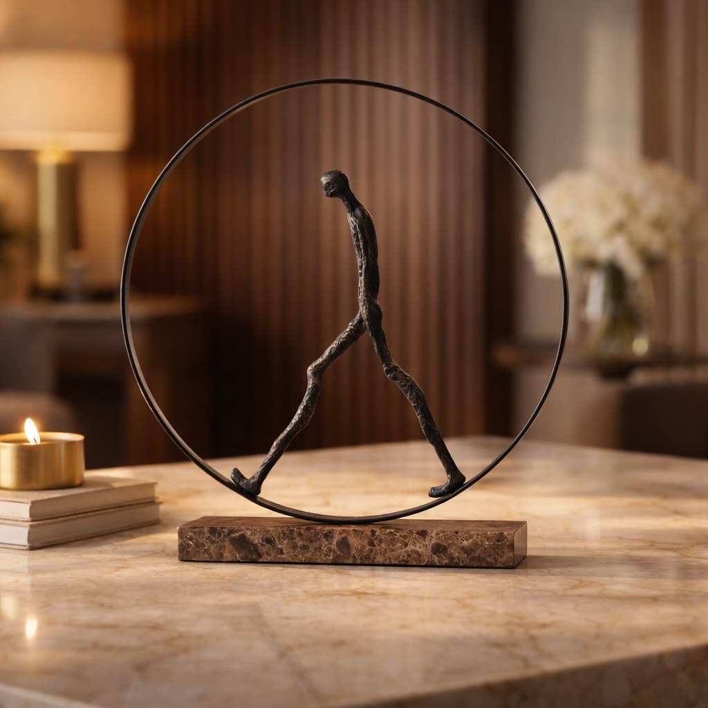 Eterno Walk ~ Marble Sculpture