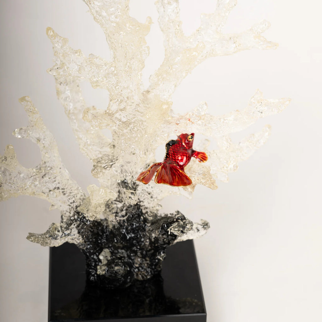 THE REEF ~ CRYSTAL SCULPTURE