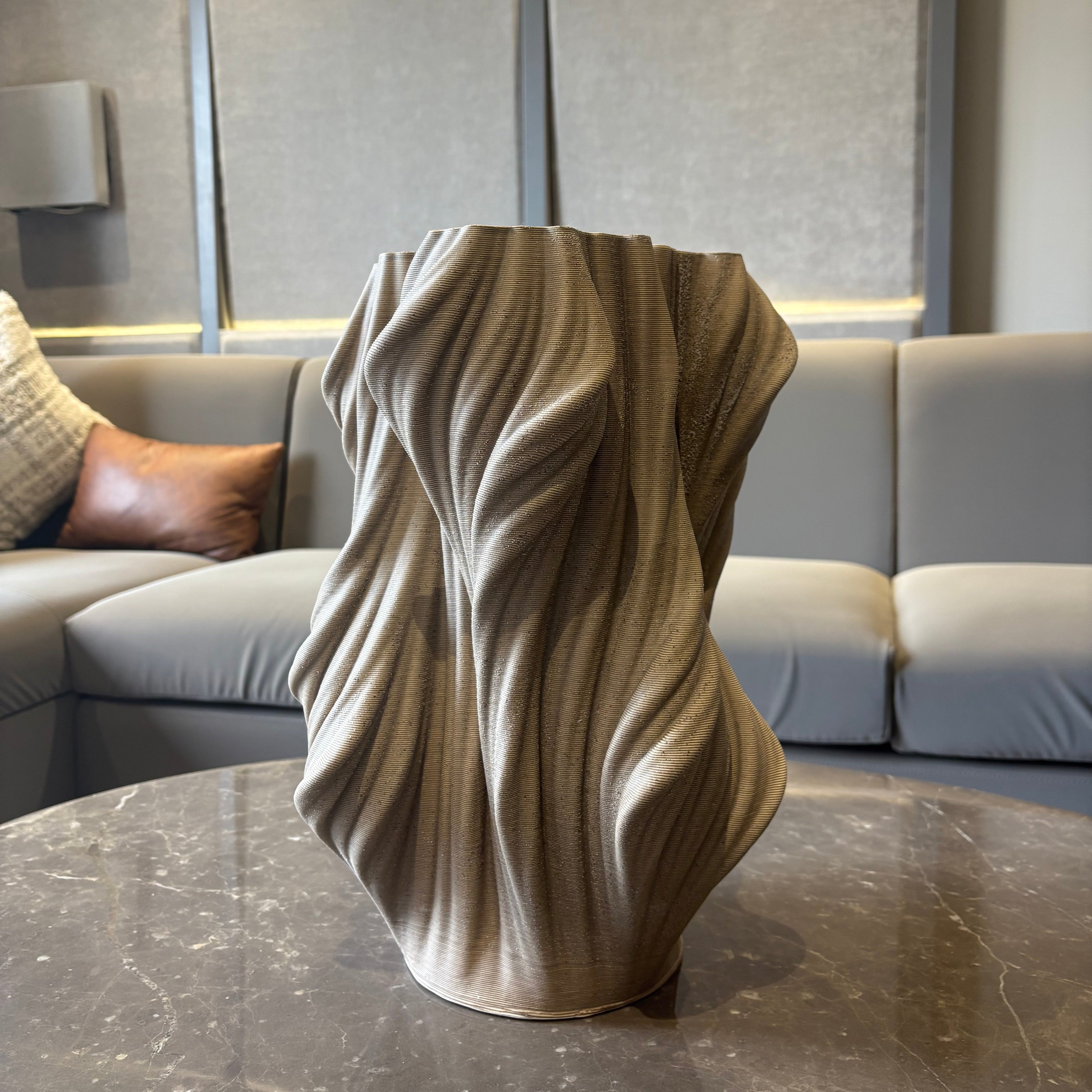Ethereal Sand Textured Vase