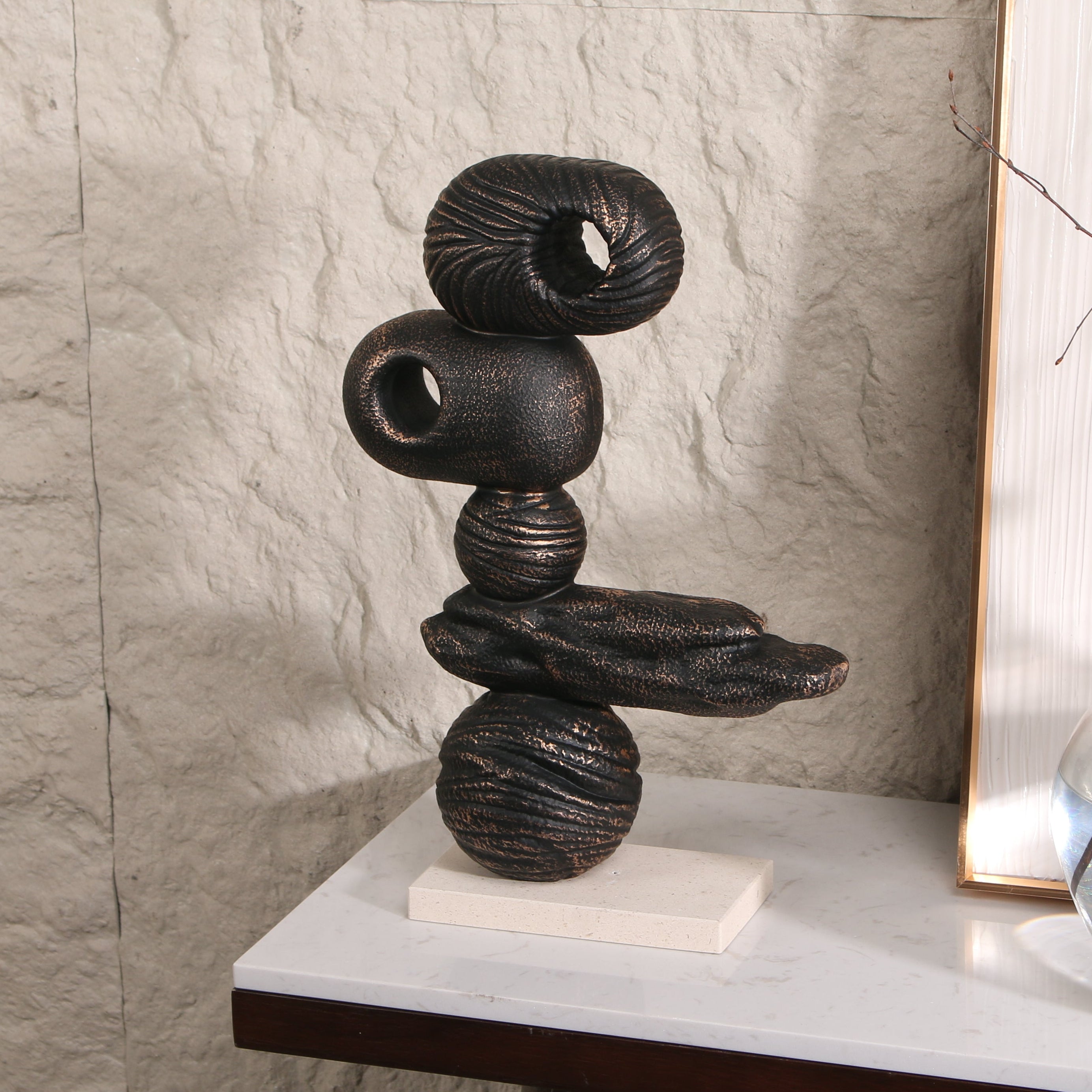 TEXTURA ABSTRACT ~ MARBLE SCULPTURE