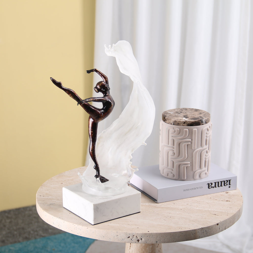 The Bronze Ballerina ~ Marble Sculpture