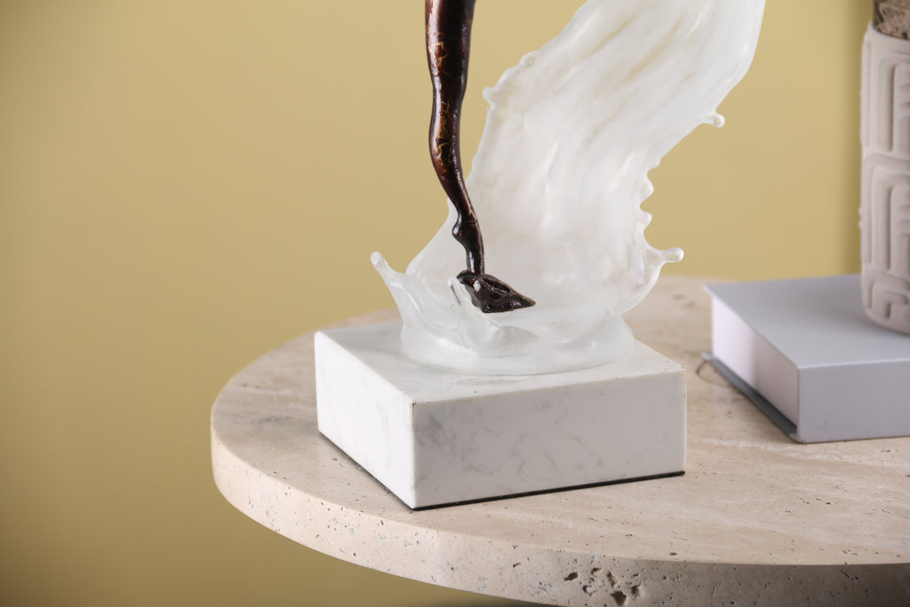 The Bronze Ballerina ~ Marble Sculpture