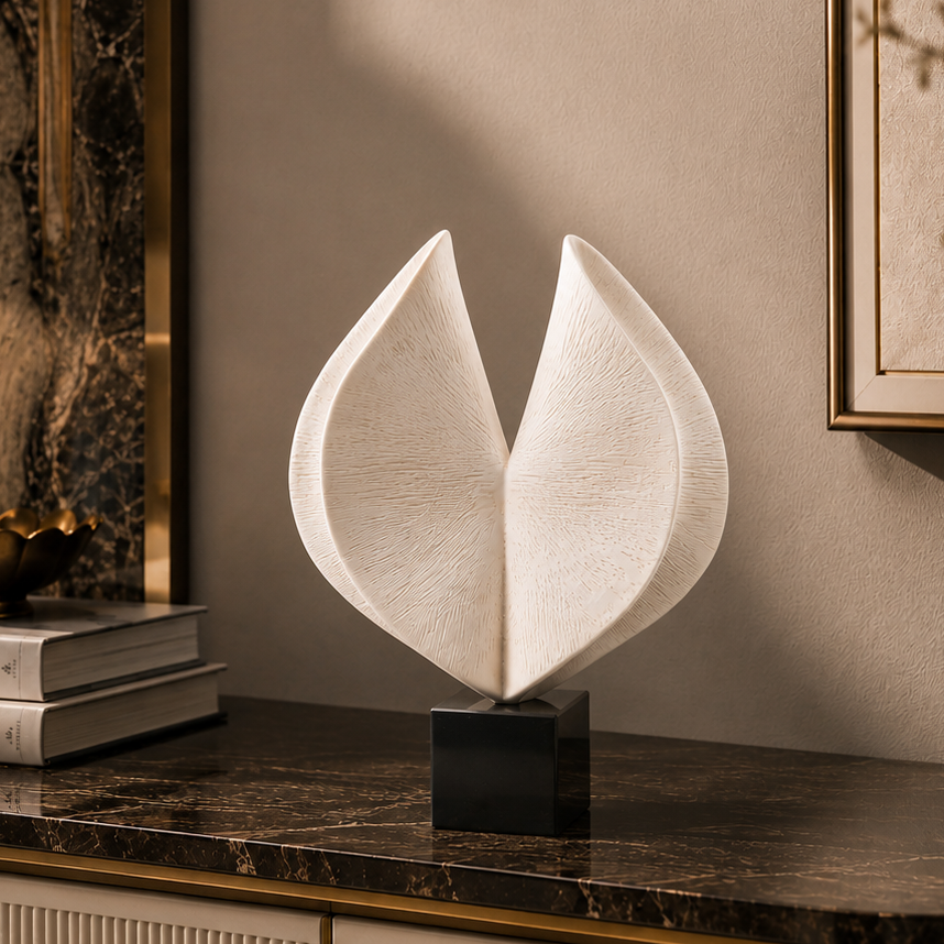 IVORY CREST SCULPTURE